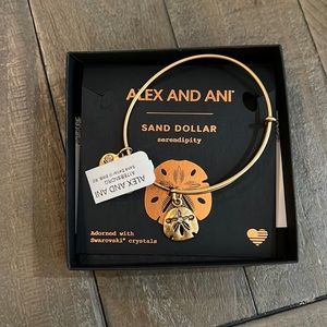 Alex & Ani sand dollar bracelet